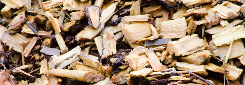 chopped wood
