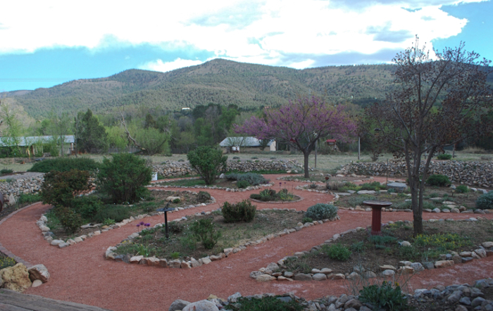 the completed crusher fine path a few weeks later